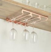 Porte-Verres Triple SLIDE pour 9 verres / Cuivre mat