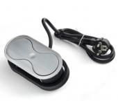 Bloc 1 prise + USB-A affleurant EIGHT Inox