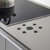 Rond inox repose casserole / Noir