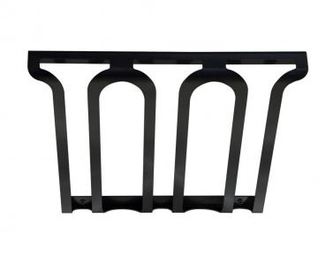 Porte 6 gros verre SLIDE noir