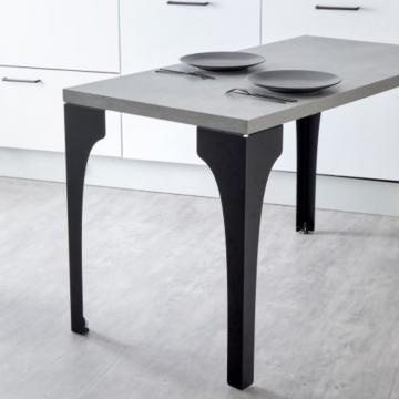 Pied Strong en Acier vue table