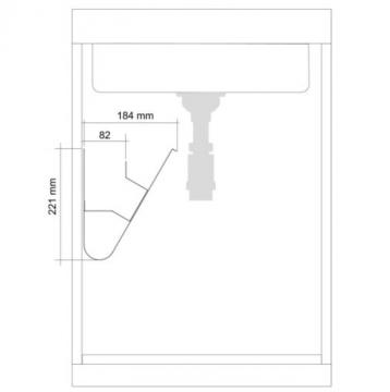 Range sous evier MULTY schéma