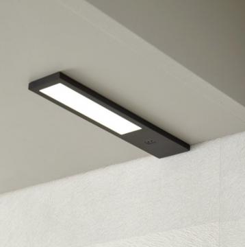 profil led 3,8w extra plat noir