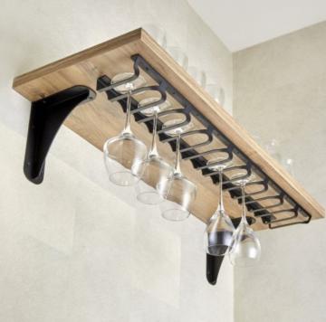 porte verre faible profondeur 900mm