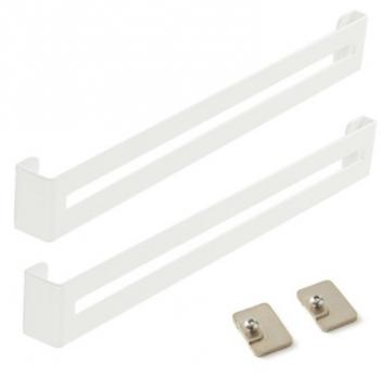 Range couvercle double 510mm blanc