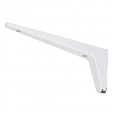 Support étagère murale blanc mat