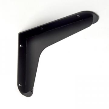 équerre métal strong slim 195mm noir