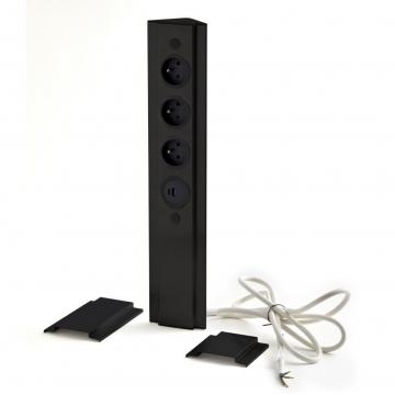 Bloc 3 prises + USB-A +C d'angle SLIM