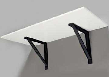 Support de Table Rabattable Noir