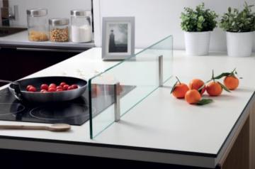 Fond de panier de cuisine en verre 100x50cm ESG anti-projections ABSTRAIT ART 