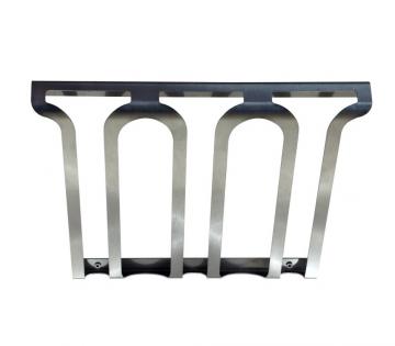 Porte 6 gros verre SLIDE inox