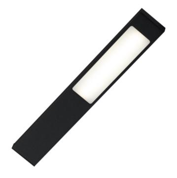 kit 3 spots led profil large 2,2W avec inter tactile noir