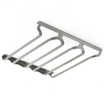 Porte verres triple inox brossé