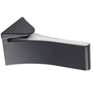 2 Supports de Tablette 6 à 30mm - NOIR MAT-