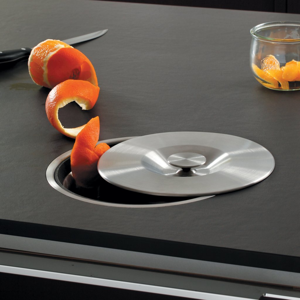 vide déchets en inox b5100