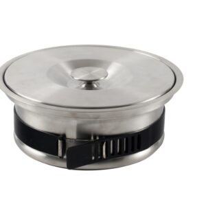 vide déchets en inox version sac de 30 litres diamètre 250mm