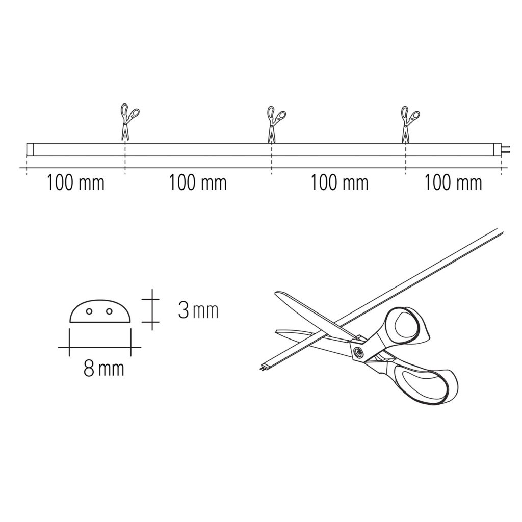 Kit rouleau flexible Led flexible 5W/M – Image 3