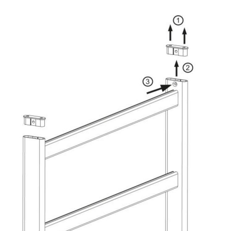Kit Etagère de Crédence 60 ou 90 cm – Image 3