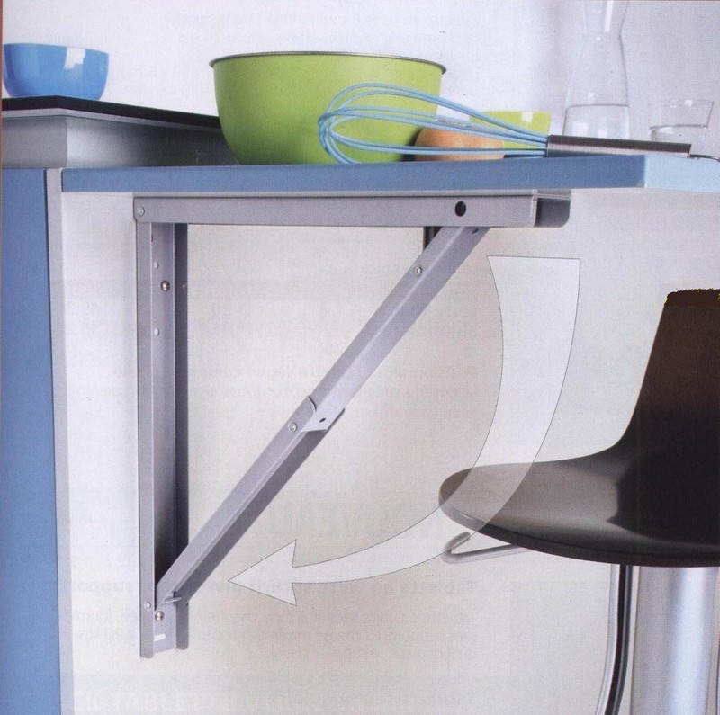 Equerres support de table rabattable ( lot de 2 ) – Image 3