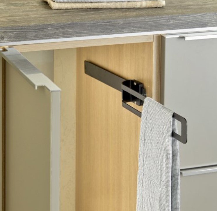 Porte Torchon coulissant en acier