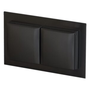 bloc prise double carrée à encastrer dans un panneau