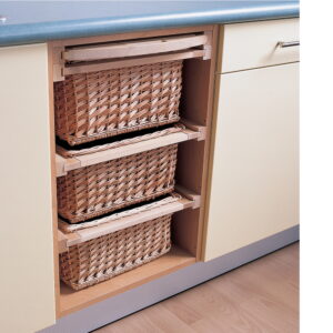 Panier en Osier Coulissant