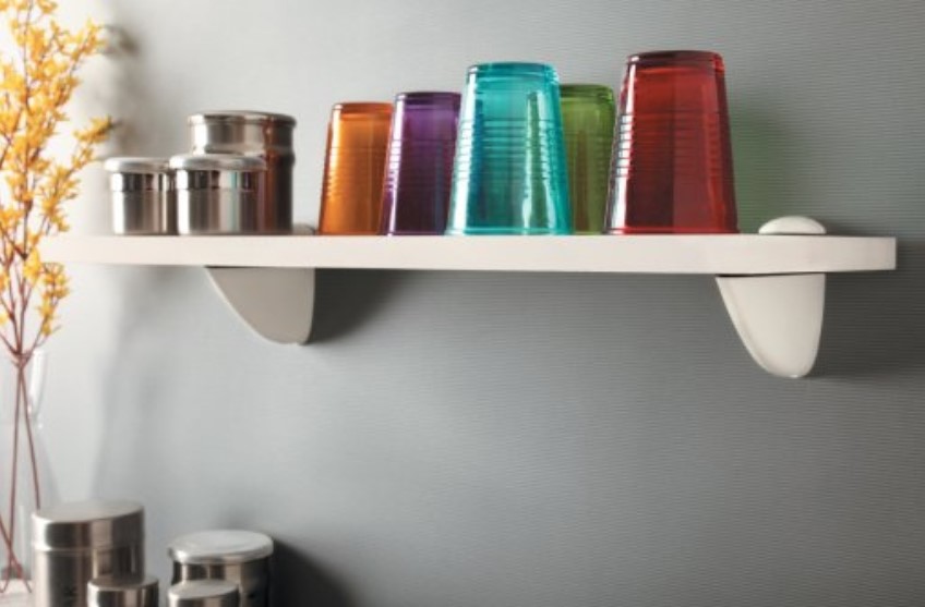 Support étagère de 3 à 40mm Alu mat – Image 2