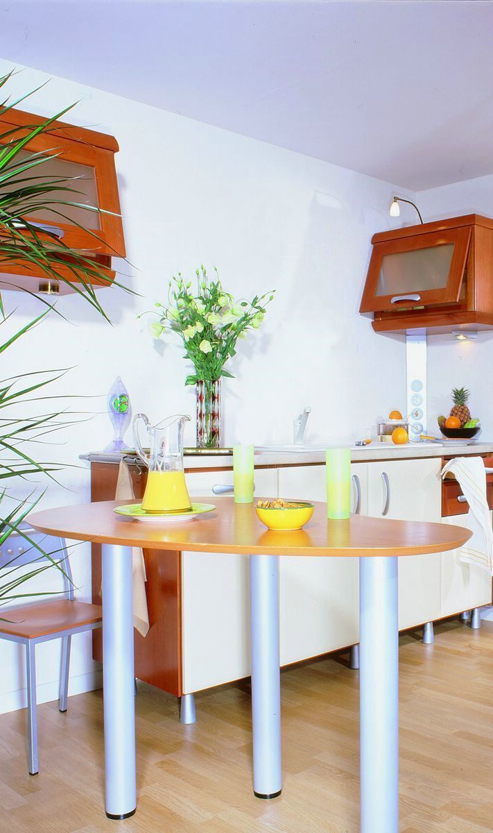 Pied de Snack diamètre 80mm en acier – Image 3