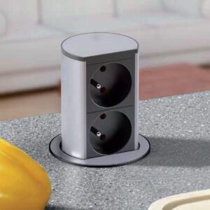 Prise Escamotable  2 prises IZY