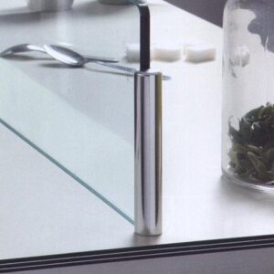 Kit de 2 supports ronds Protection ilot verre