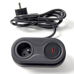 Bloc 1 prise + USB-A+C Affleurant INFINI