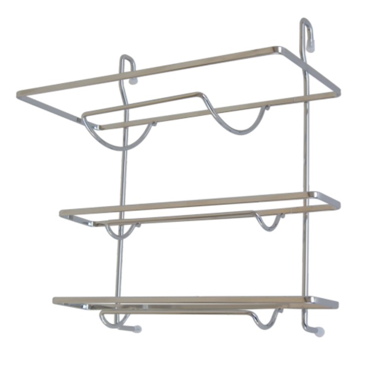 Porte Rouleau Triple pour barre de crédence carrée 15 x 15mm – Image 3