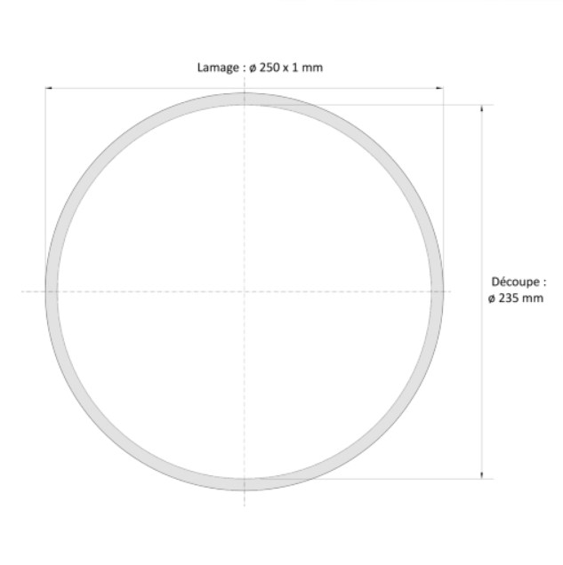 vide déchet inox encastrable pour plan de travail pour sac 30 litres – Image 8