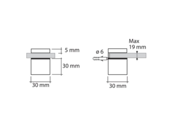 Support tablette CUBE 3 à 19mm – Image 5