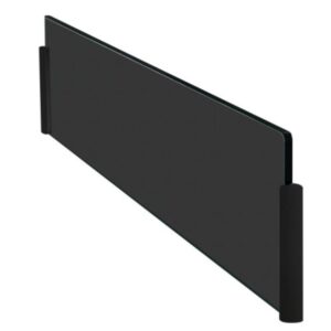 Protection ilot Verre et supports noir