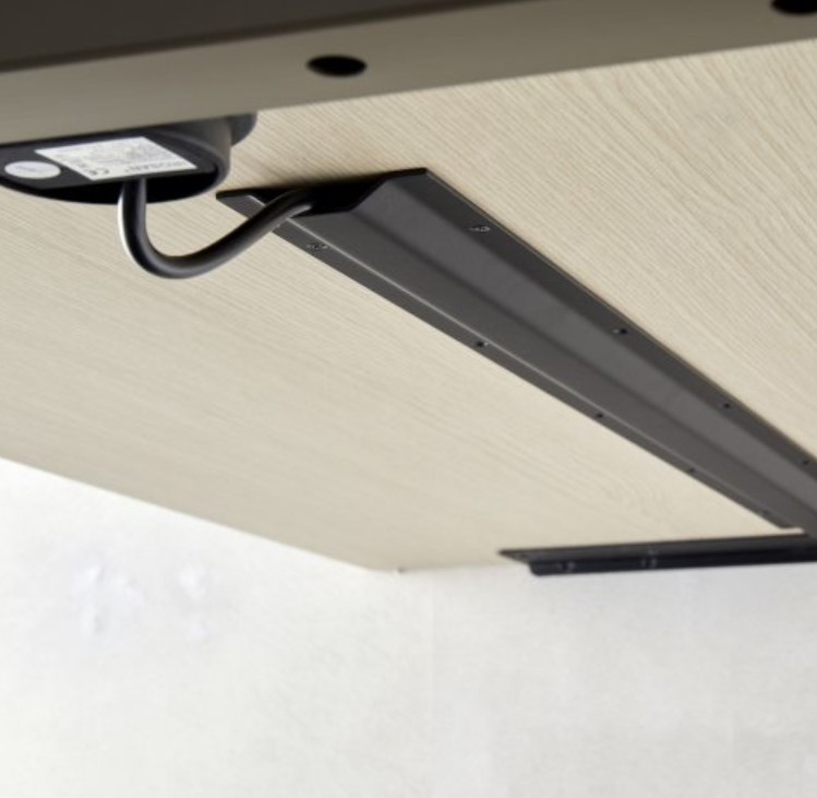 Raidisseur passe-cables de plan de travail