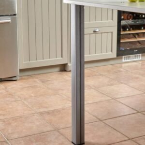 PIED de SNACK CARRE 60mm en Acier