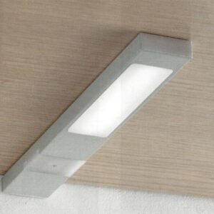 kit 3 spots led profil large 2,2W avec inter tactile