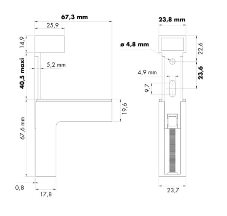 Support tablette 3 à 40mm – Image 4