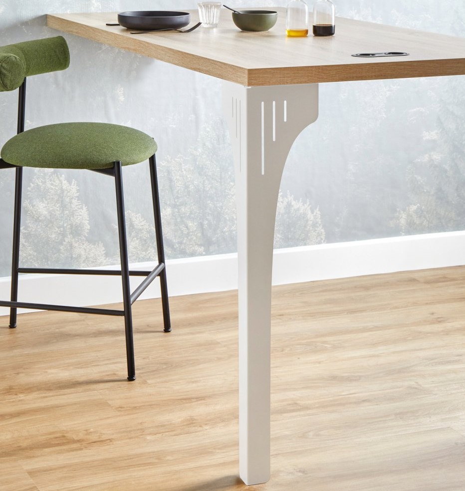 lot de 2 Pieds Strong en acier avec découpe laser – Image 2