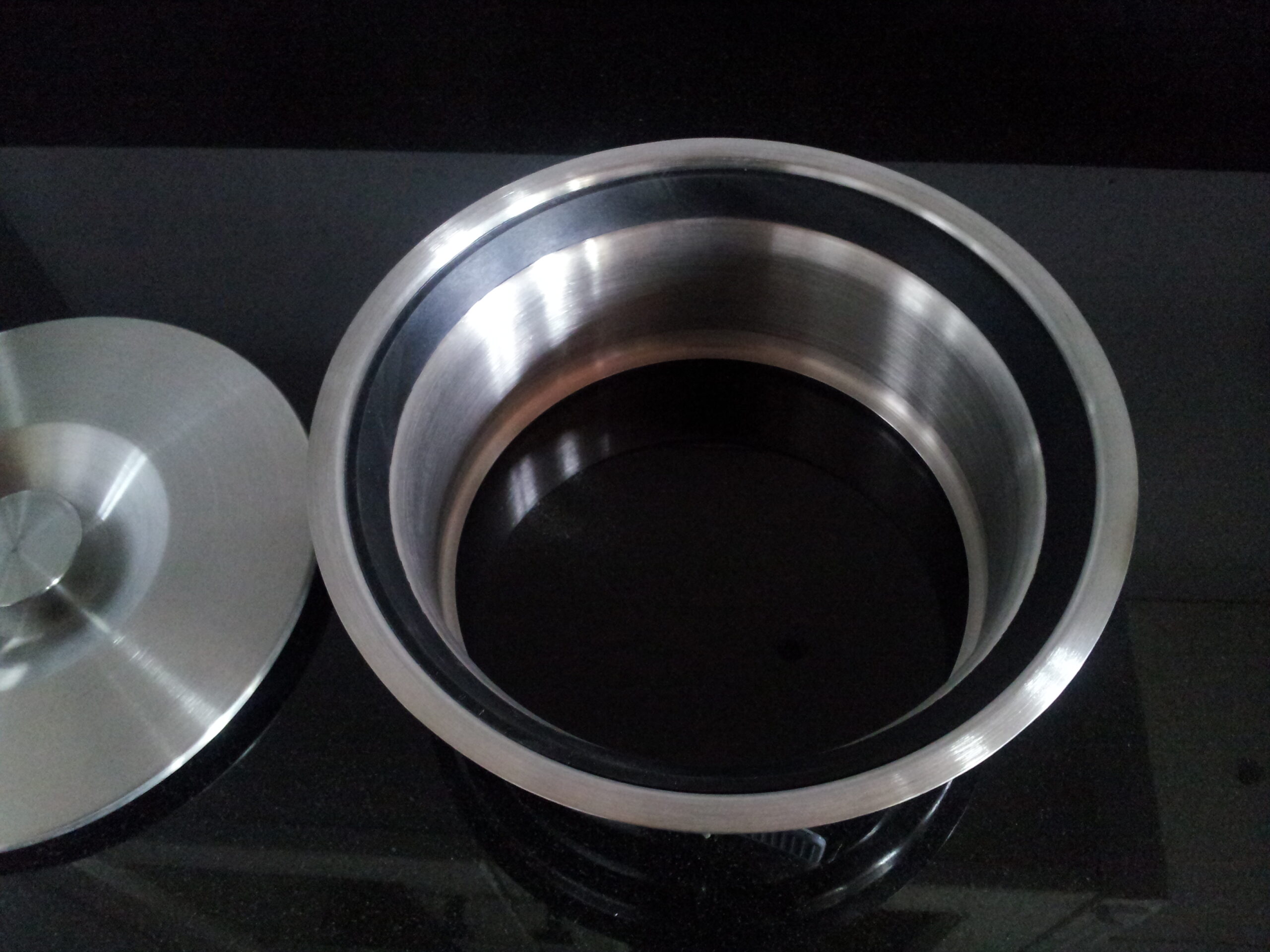 vide déchet inox encastrable pour plan de travail pour sac 30 litres – Image 5