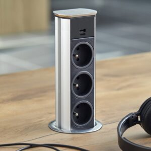 Bloc 3 prises BRICK + USB A et C