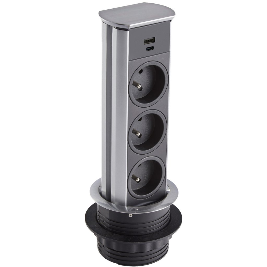 Bloc 3 prises BRICK + USB A et C – Image 3