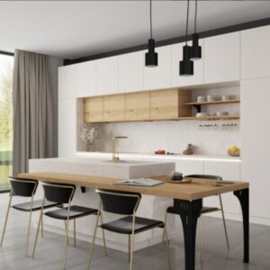 lot de 2 Pieds Strong en acier avec découpe laser