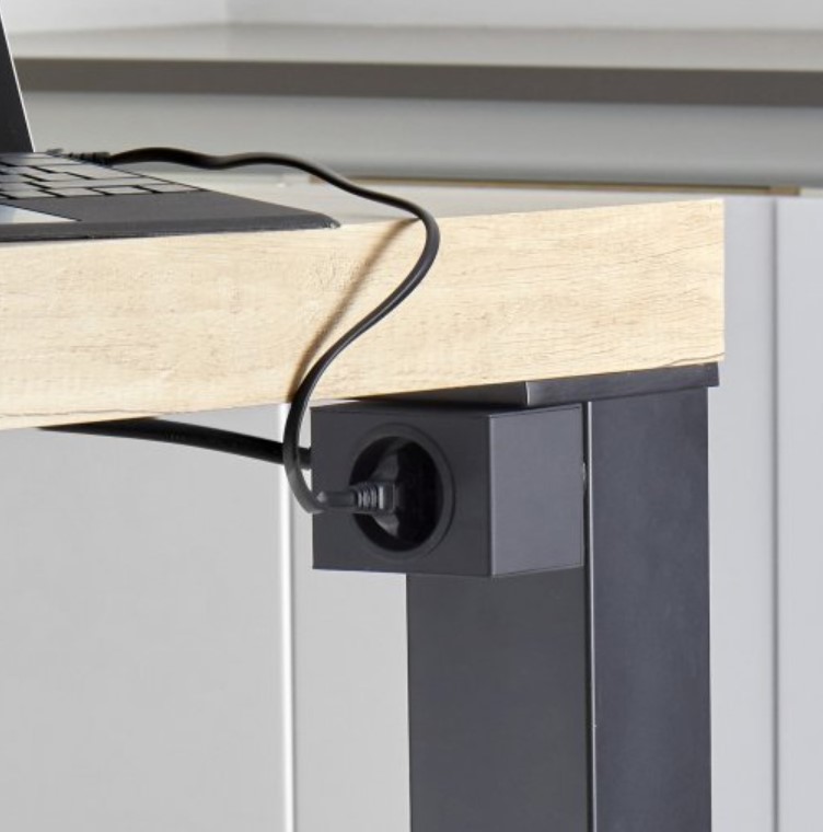 Bloc prise pour pied de table Qube – Image 4