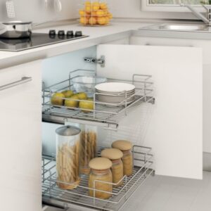 2 paniers de rangement sortie totale