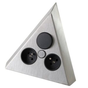 bloc 2 prises + interrupteur d'angle