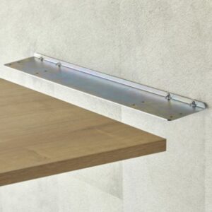 Equerre de fixation invisible fine hauteur 9mm