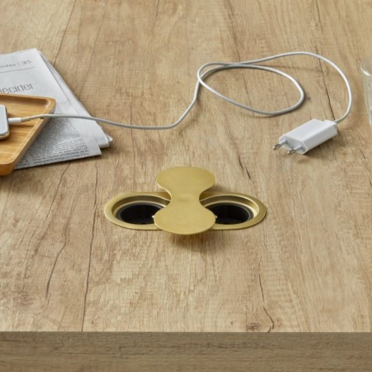 Bloc 2 prises affleurant EIGHT ( 6 coloris) – Image 7