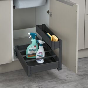 Panier sous évier extractible